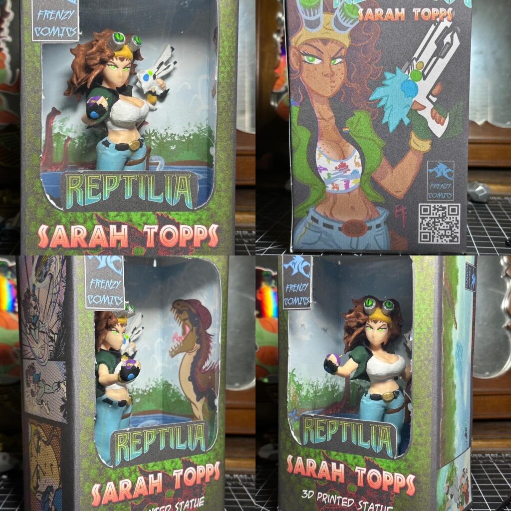 Frenzy 3D Printed Statues